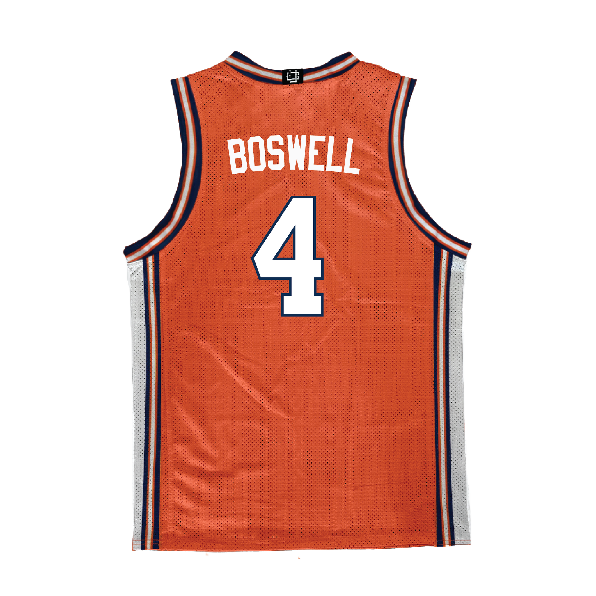 Illinois Fighting Illini NIL Basketball Jersey #4 Kylan Boswell