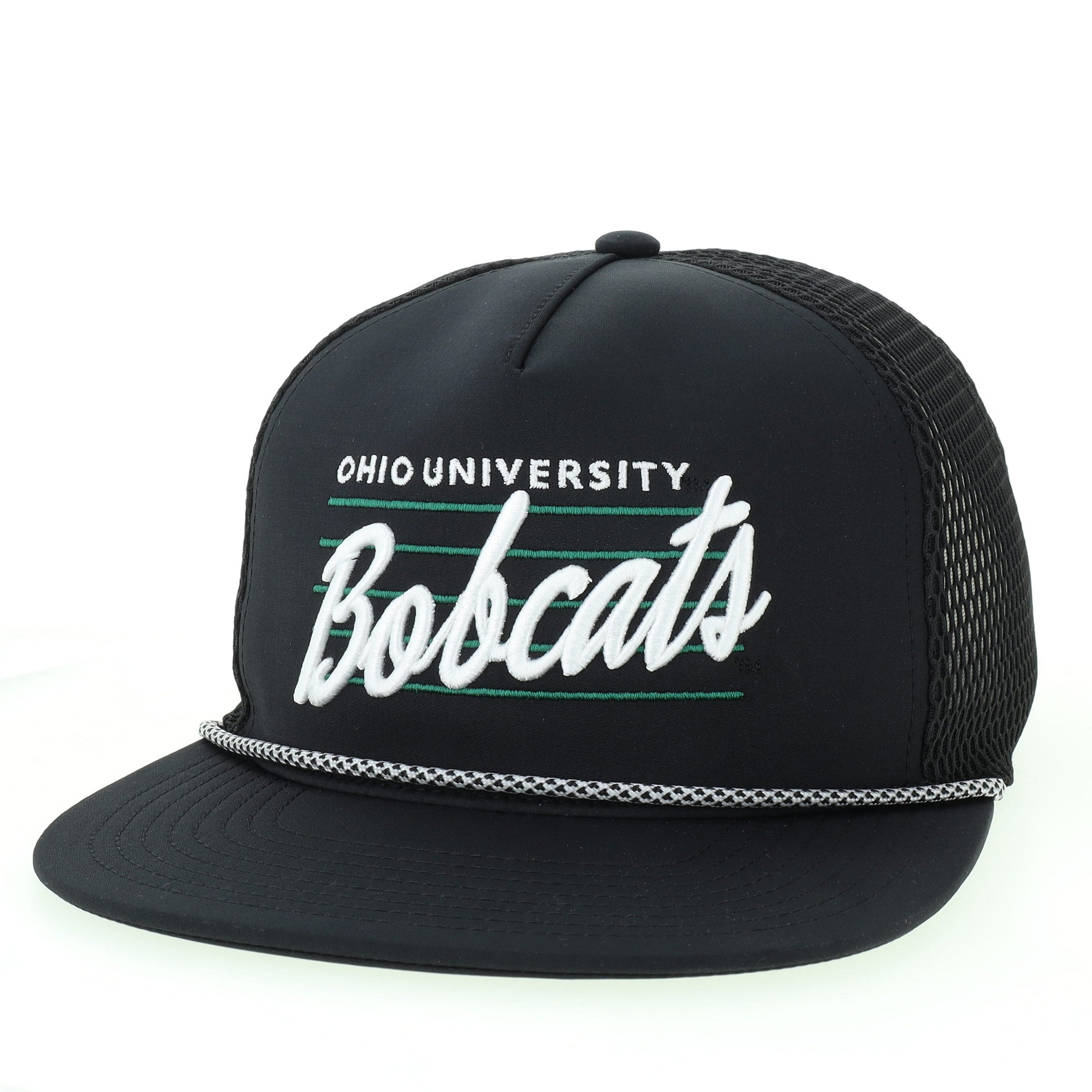 Nfl Rope Hats Script Ohio Hat Black Rope Script – Gameday Spirit Fanstore
