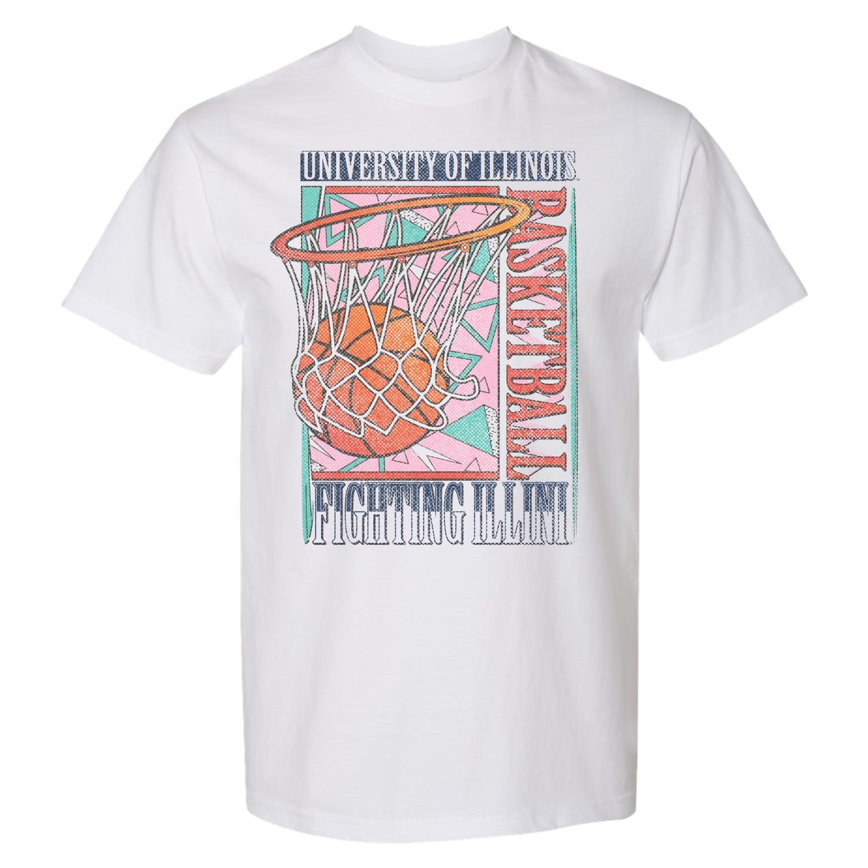 Illinois Fighting Illini Vintage 90s Basketball Tee – Gameday