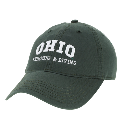 Ohio Bobcats Green Swimming &amp; Diving Hat