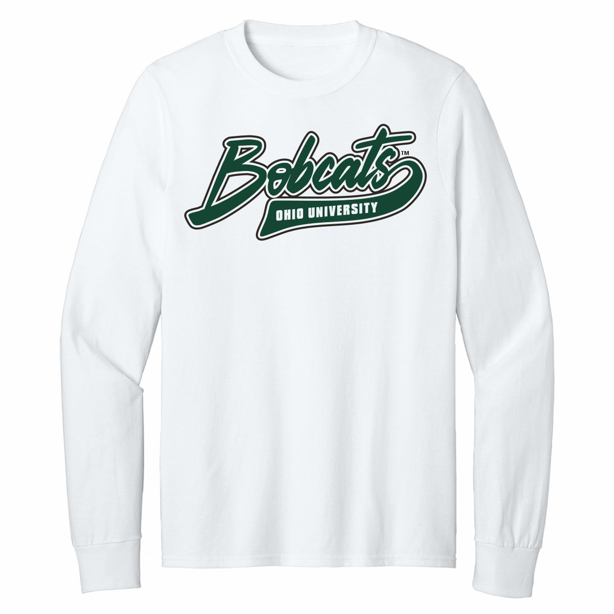 Ohio Bobcats Long-Sleeve White Script – Gameday Spirit Fanstore