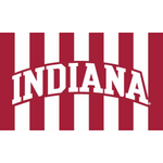 Indiana Hoosiers Candystripe 3' X 5' Flag