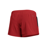 Indiana Hoosiers Women's Adidas 3-Stripe Trident Red Shorts
