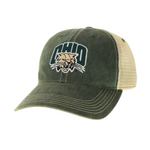 Ohio Bobcats Dark Green Trucker Arch Hat