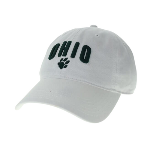 Ohio Bobcats White Paw Legacy Hat