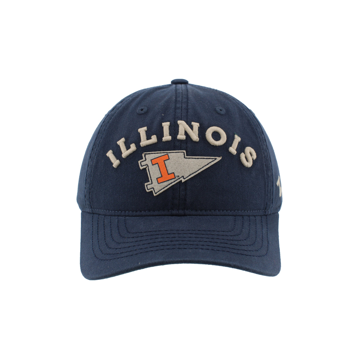 Illinois Hat Navy/Tan Embroidery Pennant – Gameday Spirit Fanstore