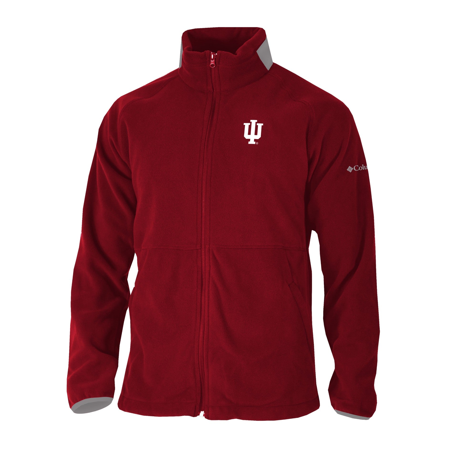 Indiana Jacket Men's Red Columbia Fleece Full-Zip – Gameday Spirit