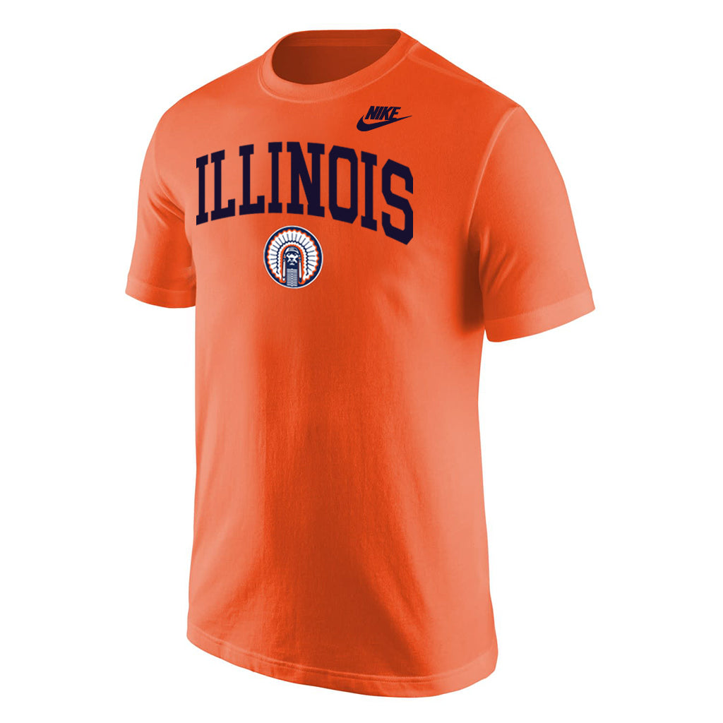 Illinois Fighting Illini Men s Nike Arch Chief T Shirt Gameday Spirit illinois-fighting-illini-men-s-nike-arch-chief-t-shirt-gameday-spirit