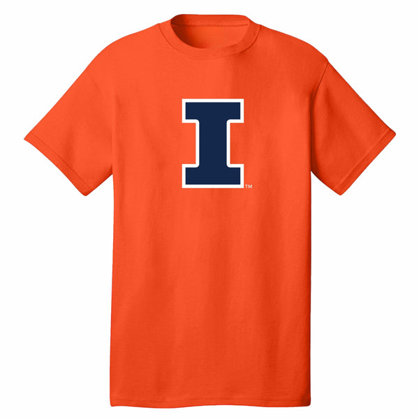 Illinois Fighting Illini Solid Block I Tee – Gameday Spirit Fanstore