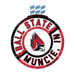 BSU Cardinals Bright Spot Blue 84 Decal