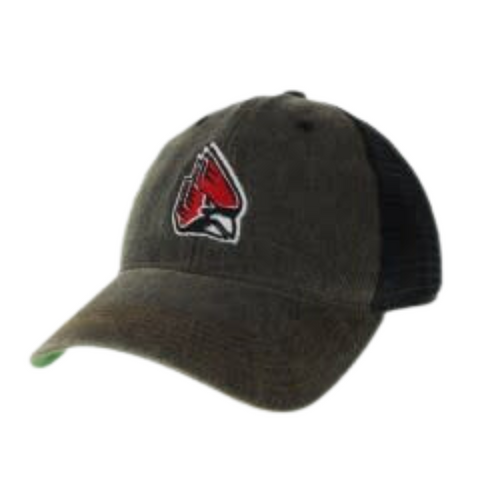 BSU Cardinals Legacy Black Mesh Hat