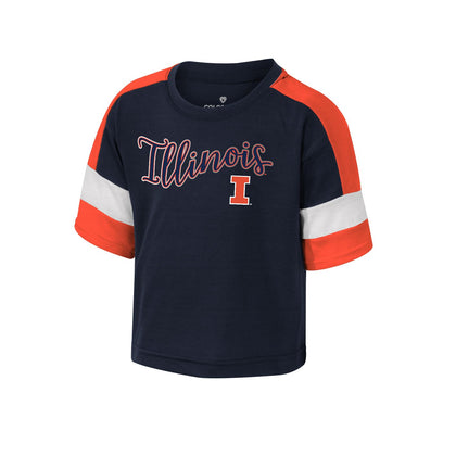 Illinois Fighting Illini Toddler Diamond Short-Sleeve T-Shirt