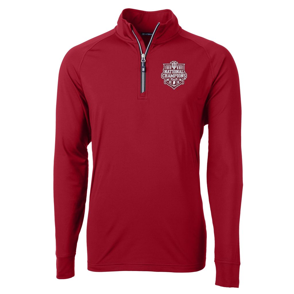 Indiana Hoosiers National Champs Adapt Stretch Quarter-Zip Pullover ...