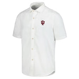 Indiana Hoosiers Men's Tommy Bahama Coconut Button-Up Shirt
