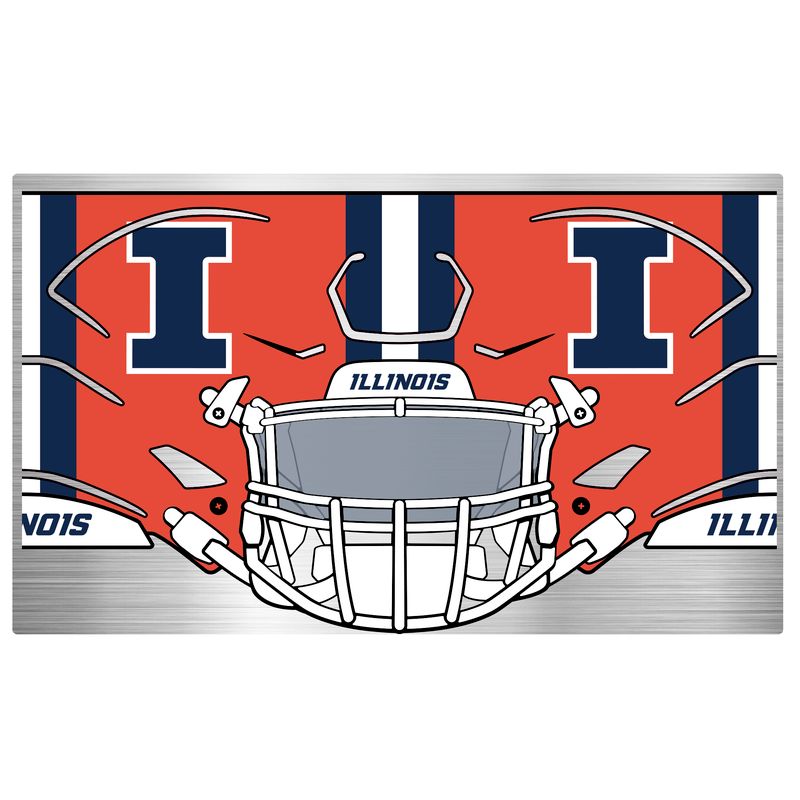 Illinois Fighting Illini 32oz Football Helmet Tumbler – Gameday Spirit Fanstore