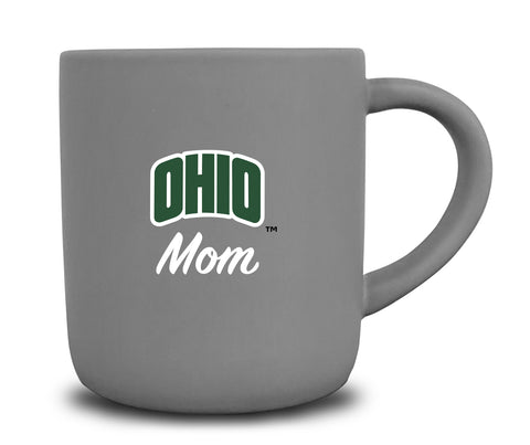 Ohio Bobcats Gray Ceramic Mom Mug