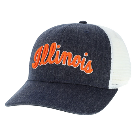 Illinois Fighting Illini Legacy Script Snapback Hat