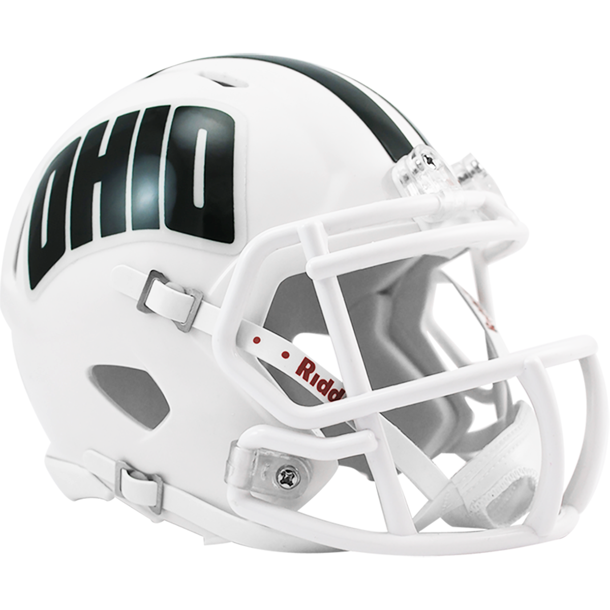 bobcats football helmet Ohio Bobcats White Mini Replica Football Helmet