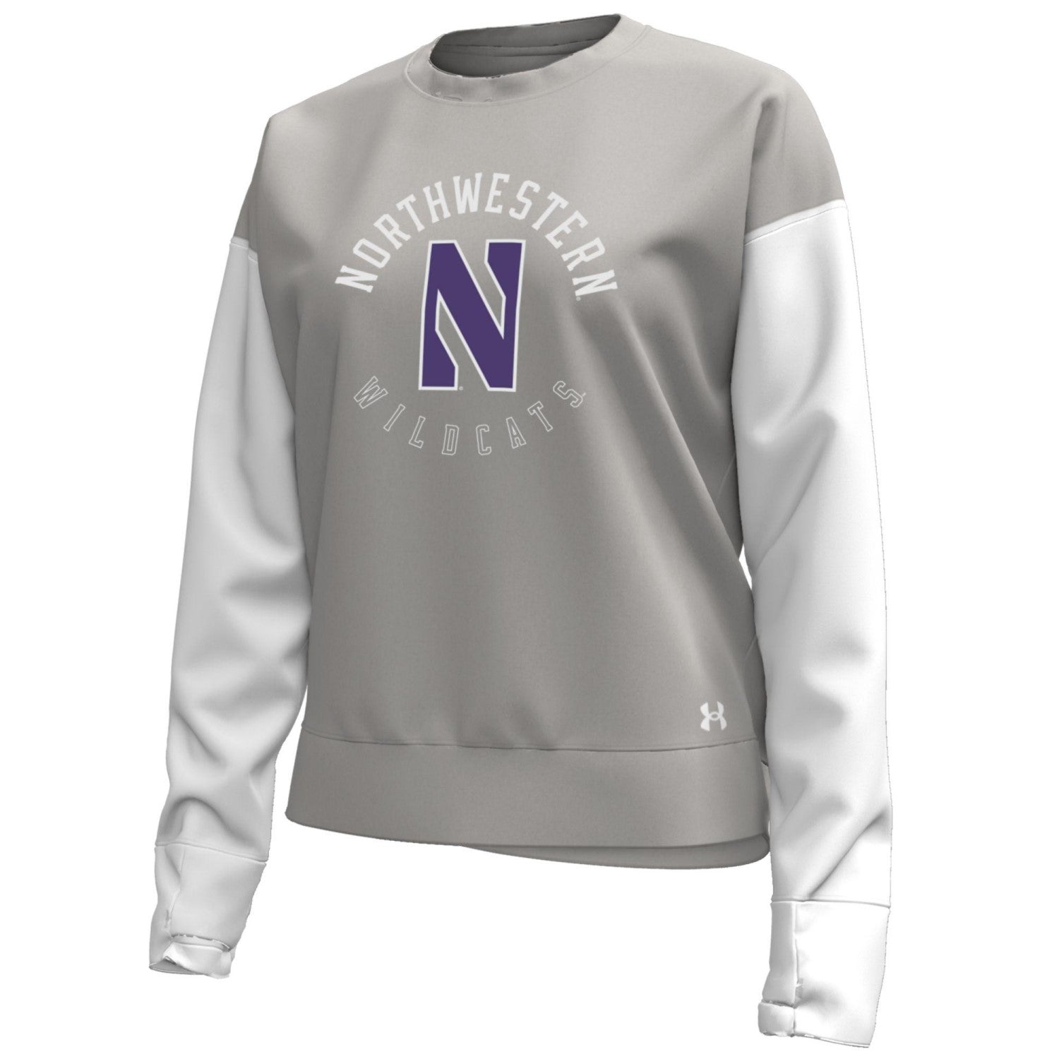 Northwestern Wildcats Women's Under Armour Terry Tech Crew