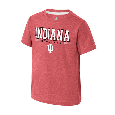 Indiana Hoosiers Toddler Heather Red Short-Sleeve T-Shirt