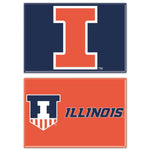 Illinois Fighting Illini 2-Pack Fridge Magnet