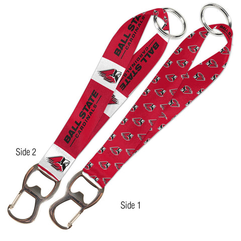 BSU Cardinals Keystrap Bottle Opener