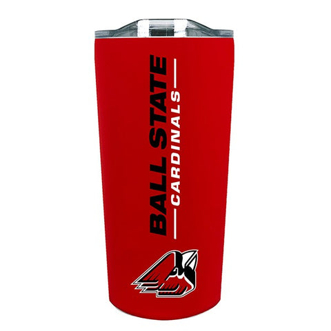 Ball State Cardinals 18oz Stainless Tumbler- Red