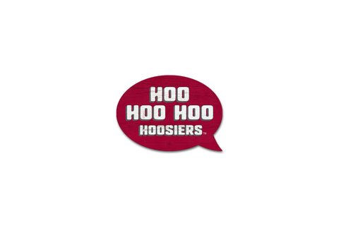 Indiana Hoosiers 'Hoo Hoo Hoosiers' Magnet