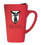 Ball State Cardinals 16oz Ceramic Travel Mug with Lid