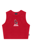 BSU Cardinals Women's Hype &amp; Vice Cut-Off Tank