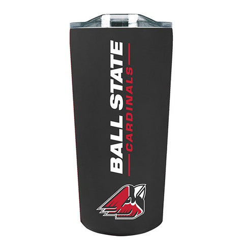 BSU Cardinals 18oz Stainless Tumbler- Black