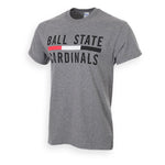 BSU Cardinals 3-Color Bar Tee