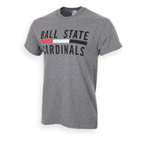 BSU Cardinals 3-Color Bar Tee