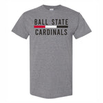 BSU Cardinals 3-Color Bar Tee