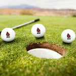 BSU Cardinals 3-Pack Golf Balls