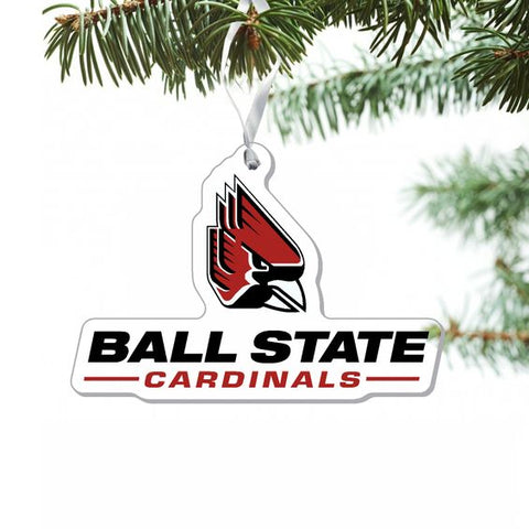 BSU Cardinals Acrylic Ornament