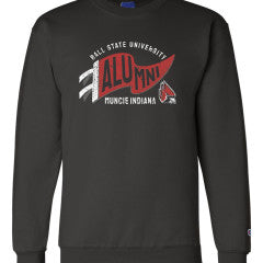 BSU Cardinals Alumni Flag Crewneck Sweatshirt