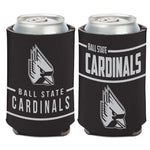 BSU Cardinals Black and White Can Cooler