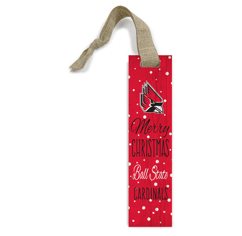 BSU Cardinals Christmas Stick Ornament