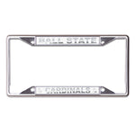BSU Cardinals Chrome License Plate Frame