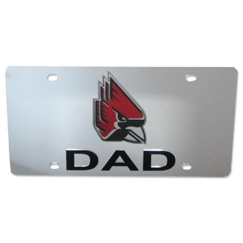 BSU Cardinals Dad License Plate