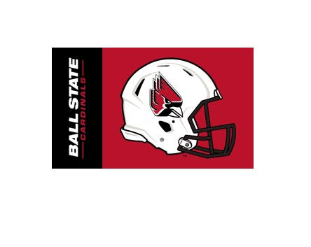 BSU Cardinals Football Flag