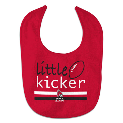 BSU Cardinals Lil Kicker Bib