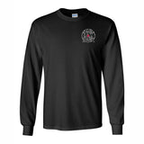BSU Cardinals Long Sleeve T-shirt, Splatter Black