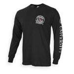 BSU Cardinals Long Sleeve T-shirt, Splatter Black