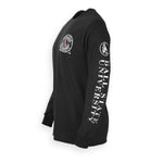 BSU Cardinals Long Sleeve T-shirt, Splatter Black