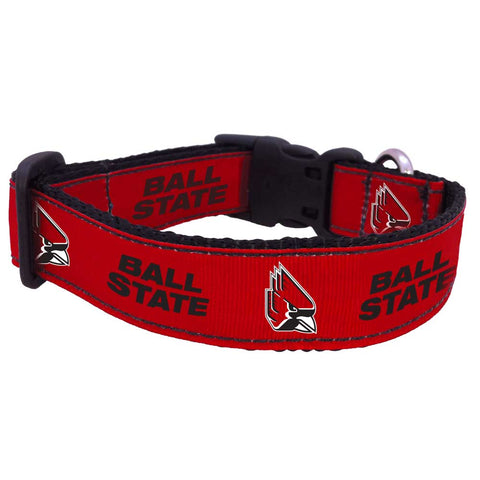 BSU Cardinals Medium Dog Collar