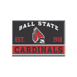 BSU Cardinals Metal Magnet