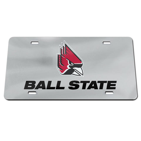 BSU Cardinals Mirrored License Plate