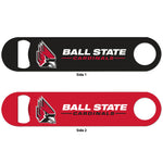 BSU Cardinals Red &amp; Black Metal Bottle Opener